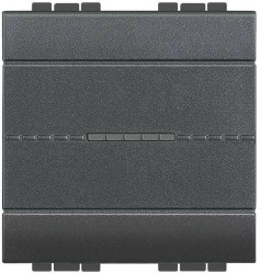 Legrand Przełącznik krzyżowy Living&Light antracytowy L4054M2 1 szt.