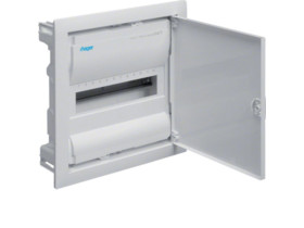 Rozdzielnica podtynkowa 12 modułowa 1x12M drzwi metal IP30 VOLTA VU12NE HAGER