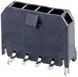 Molex 436500421 Obudowa złącza pin męskiego na PCB, 1 szt.