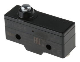 Wyłącznik krańcowy typ Trzpień Omron NO/NC Działanie natychmiastowe 15A 500V IP00