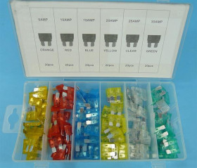 ZESTAW BEZP.UNI 120szt 5-30A