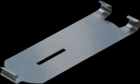 Slotted cover, 2 x 8 mm for optoelectronic sensors OF, E21282