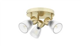 Lampa Sufitowa Best Gold 3Xe14 (Round) Ml9977 Milagro