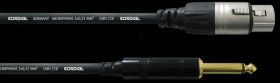 CCM 5 FP Microphone cable, XLR coupl./mono jack/5.0 m