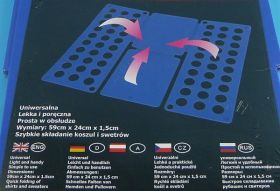 DESKA DO SKŁADANIA UBRAŃ KOSZUL UNI