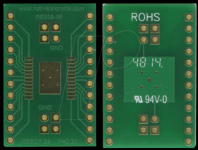 RE938-05 Adapter HSSOP24 P=0.80 mm RM 2.54 mm