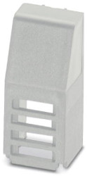 Dummy plug, ABS/PC, (W x H x D) 16.3 x 33.39 x 13.67 mm, light gray, 1074611