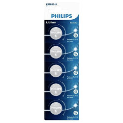 Philips 3178 CR2032 3V Lithium Minicells 5-pack Long-lasting Power