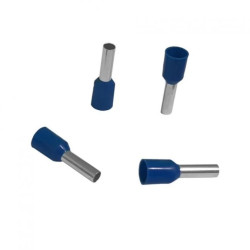 Końcówka tulejkowa izolowana HI 2,5/8 (100szt.) niebieska DIN