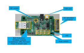 Narzędzie rozwojowe z kategorii „komunikacja i łączność bezprzewodowa&#148; Moduł RL78/G1D Renesas Electronics Płytka