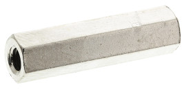 Kołek dystansowy gwintowany gwint M3 długość 20mm Mosiądz Żeński/żeński Sześciokątny Essentra