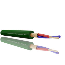 Kabel mikrofonowy 2-żyłowy Mikrofonowy Ekranowany RS PRO 0,25 mm² Ø zew 6.35mm