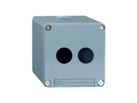 Harmony XAPS Pusta kaseta sterująca 2 otwory 22 80x80mm cynkowana XAPM1202 SCHNEIDER ELECTRIC