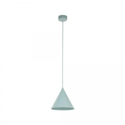 Lampa wisząca w nowoczesnym stylu z miętowym kloszem CONO E27 10074 TK Lighting