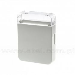 Gniazdo abonenckie FTTH, 1x SC simplex, bez adaptera, z uchylną osłoną