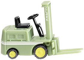 Wiking 117101 H0 Model pojazdu budowlanego Wózek widłowy Clark, jasnozielony