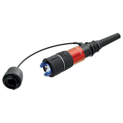 Neutrik 1028337 światłowodowe do światłowodów kabel 120 m czarny [1x EBC - 1x EBC] Multimode