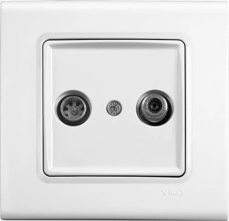 Linnera S Gniazdo Tv-Sat Końcowe, Kolor Biały / 91440085