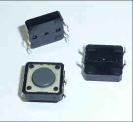 Mikroprzycisk TM118A 12x12mm h=4.3mm h-przycisku=1mm