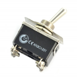 Przełącznik dźwigniowy ON-OFF KN3(C)-201 250V/6A