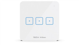 Sinum Ws-03 Włącznik Trójpolowy Kolor Biały