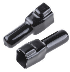 Wtyk, Czarny, materiał: Tworzywo sztuczne,Deutsch