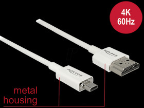 85148 HDMI-A male &gt; HDMI Micro-D male 4K 0.5 m