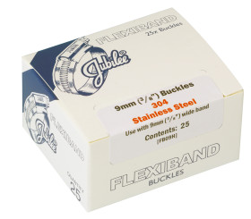 Sprzączka do oznakowań Jubilee Stal nierdzewna szerokość 9mm