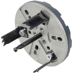 Wolfcraft 5986000 Hole Saw 1-Piece Sturdy Design for Precision Cutting