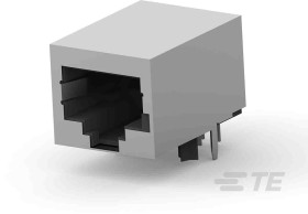 Złącze RJ45 Żeński Złącze RJ45 Przewlekany Cat5e TE Connectivity, 90° 8-żyłowe