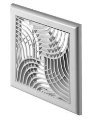 Kratka ramka wentylacyjna awenta 15x15 biała bez kołnierza