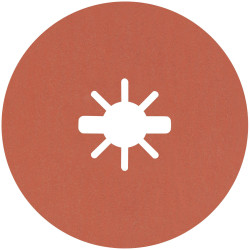 Bosch 2608621807 EXPERT R782 Abrasive Fibre Disc 115mm 5 pcs X-LOCK Fast Change