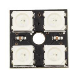 Moduł matrycy 2x2 z diodami adresowalnymi LED RGB WS2812B