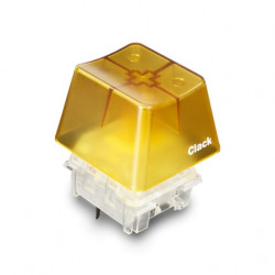 Kailh Big Mechanical Key Switch - Linear Dark Yellow - duży przycisk mechaniczny - żółty - Adafruit 5305