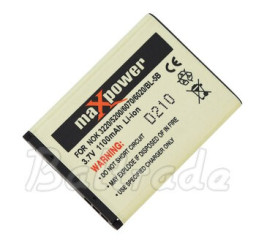 Bateria maXpower do Nokia 3220/5140/N90 Li-ion 1100mAh