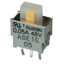 Przełącznik suwakowy, SPDT, montaż PCB, 0,4 VA, Nidec Components