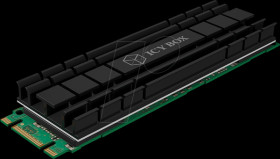 60361 Heat sink for M.2 SSD 2280, aluminium, 5 mm