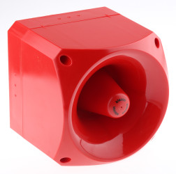 Sygnalizator akustyczny 10 → 60 V dc Montaż powierzchniowy Klaxon 50-tonowy IP66