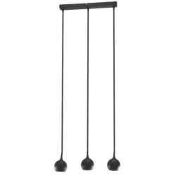 Lampa spotlight Colm 3xGU10 czarna wisząca