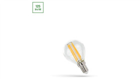 Led Kulka E-14 230V 4W Cog Ww Clear Spectrum
