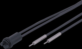 E20061, Through-beam sensor, Sensing head diameterinfrared light, Lens type standard, (28 x 21)...(