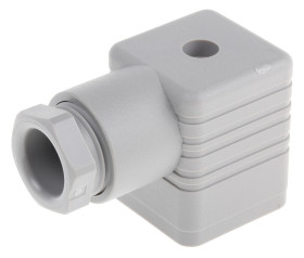 Złącze zaworu elektromagnetycznego A 2P+E 250 V AC/DC Żeński dławnica PG11 Wkręcane Hirschmann