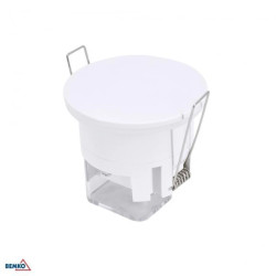 Czujnik obecności 360 stopni IP54 podtynkowy biały B54-SES66WH