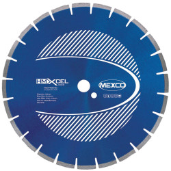 MEXCO HMXCEL35025 XCEL Grade Hard Materials Diamond Blade 350 x 25.4mm