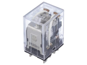 Przekaźnik: elektromagnetyczny DPDT Ucewki: 24VDC 10A/110VAC LY2 24VDC