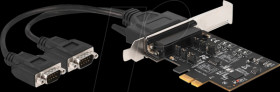 90048 PCI Express Card to 2 x Serial RS-422/485 with 15 kV ESD protect