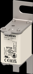 NH fuse NH00, 80 A, aR, 440 V (DC), 100 kA breaking capacity, 3NB1722-0KK13