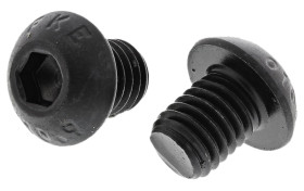 Śruba imbusowa M8 długość 10mm Gniazdo sześciokątne wypukłe Stalowe RS PRO