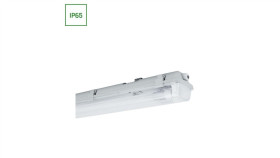 Oprawa Limea Led Tube Hermetyk G13 2X150 250V Ip65 1600X100x85 Mm Szary H