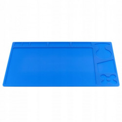 SILIKONOWA NIEBIESKA MATA ANTYSTATYCZNA